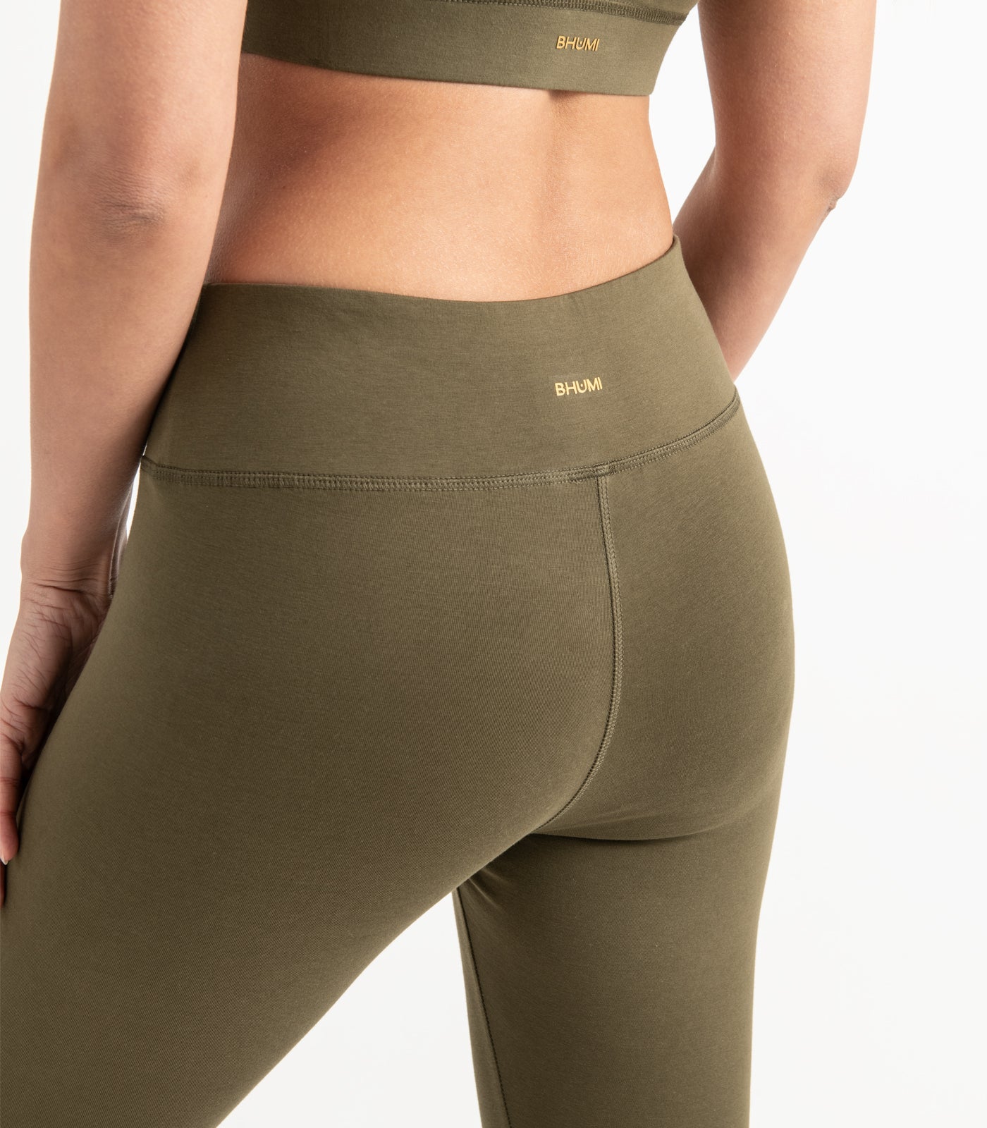 Bhumi Organic Cotton - New Leggings - Dark Olive
