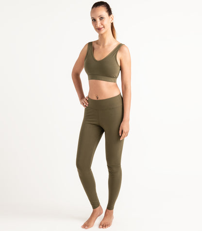 Bhumi Organic Cotton - New Leggings - Dark Olive