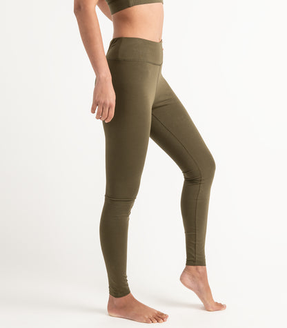 Bhumi Organic Cotton - New Leggings - Dark Olive