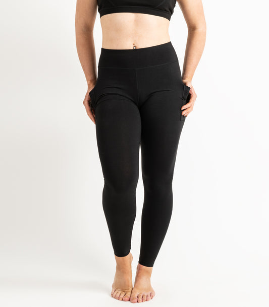 Pocket Leggings - Black