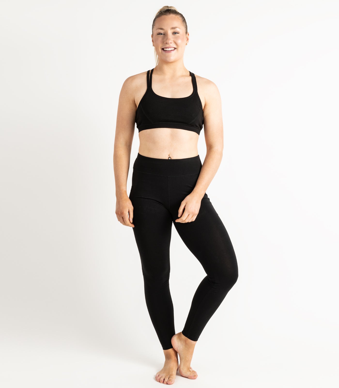 Pocket Leggings - Black