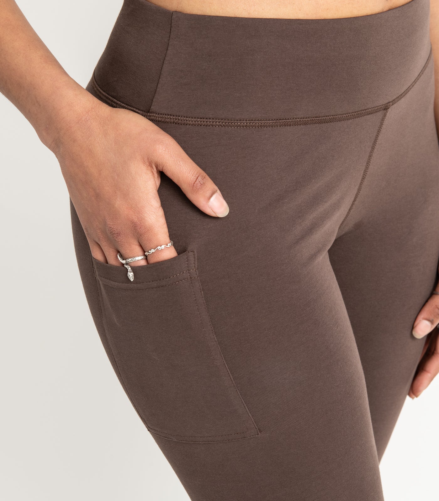 Pocket Leggings - Chocolate Martini