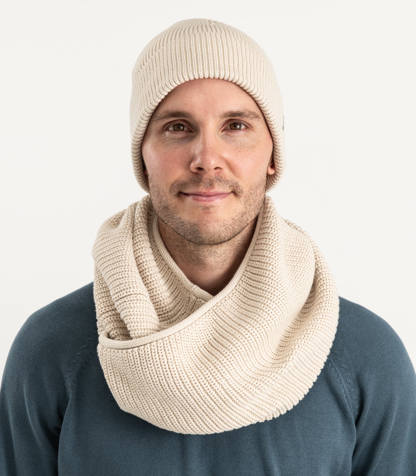 Bhumi Organic Cotton - Knit Beanie - Oatmeal