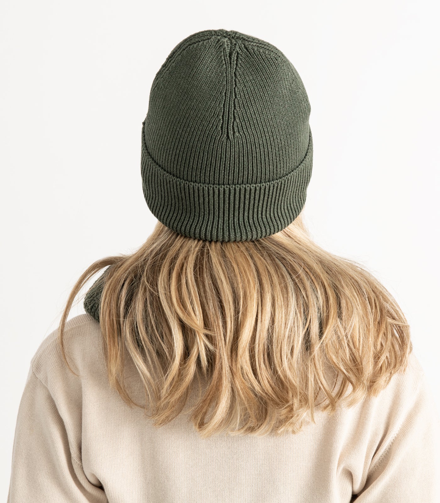 Bhumi Organic Cotton - Knit Beanie - Olive