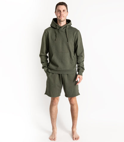 Bhumi Organic Cotton - Men's Hoodie - New Arrival - Green Melange