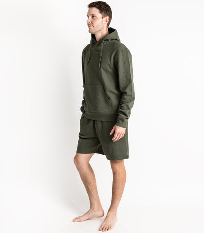 Bhumi Organic Cotton - Men's Hoodie - New Arrival - Green Melange