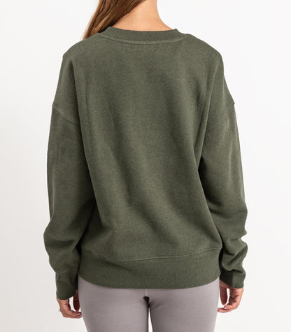 Bhumi Organic Cotton - Sweatshirt - New Arrival - Green Melange