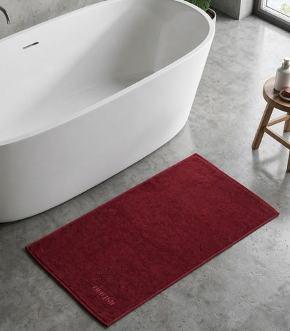 Bhumi Organic Cotton - Bath Mat - Plum
