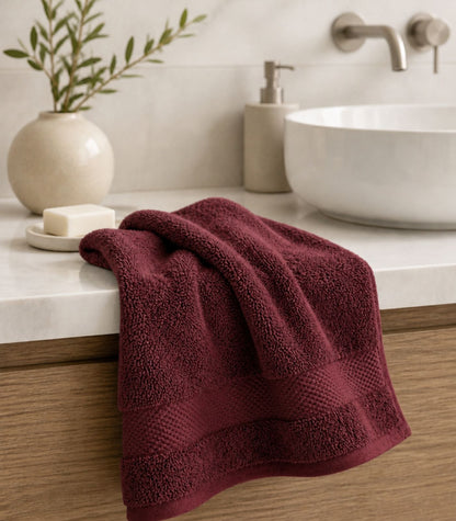 Bhumi Organic Cotton - Wash Cloth - Plum