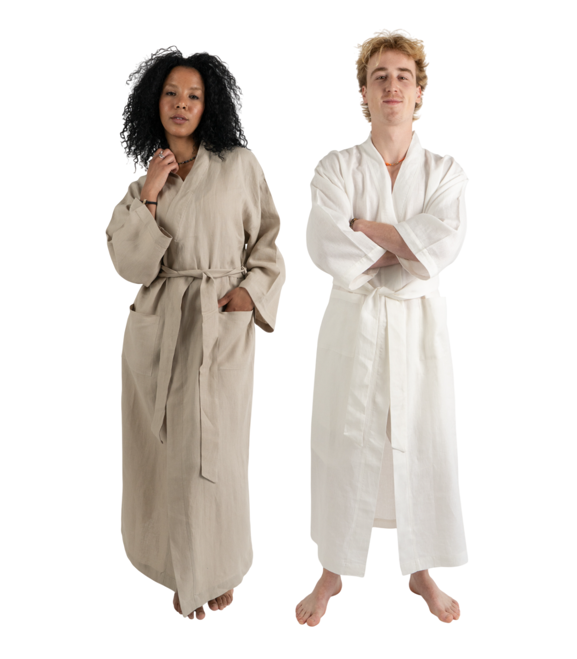 Organic Linen Robe (2 Pack)