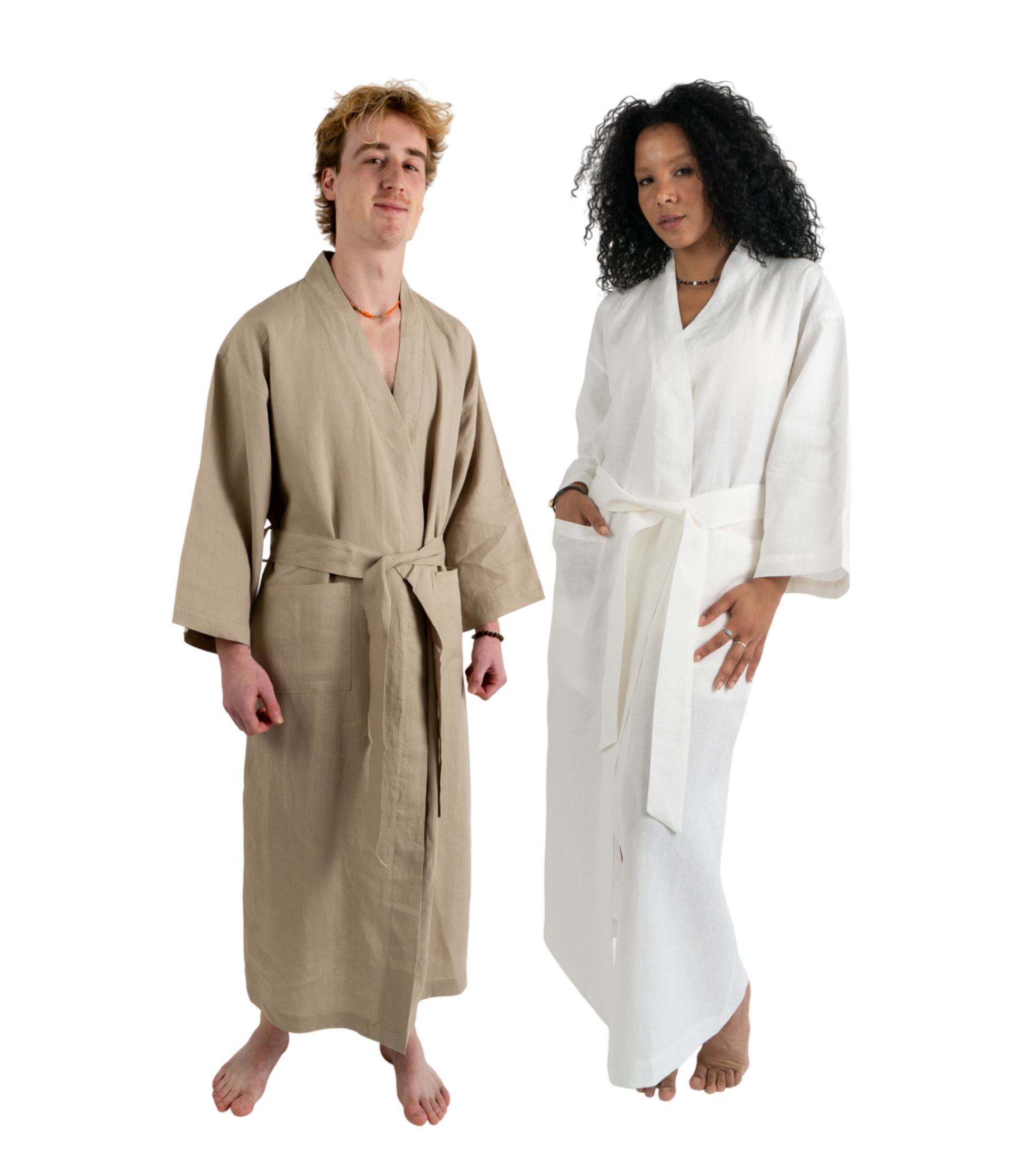 Organic Linen Robe (2 Pack)