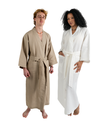 Organic Linen Robe (2 Pack)