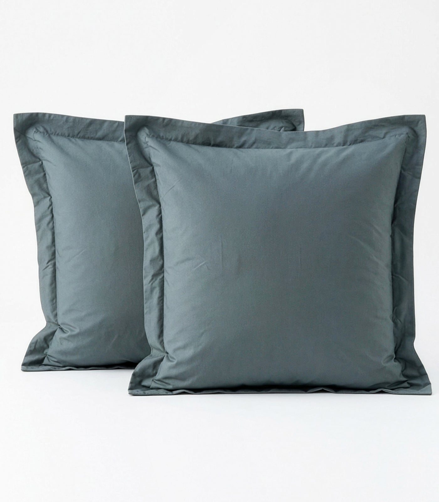 European - Percale Pillow Cases (Pair) - Limited Edition - Botanical Green