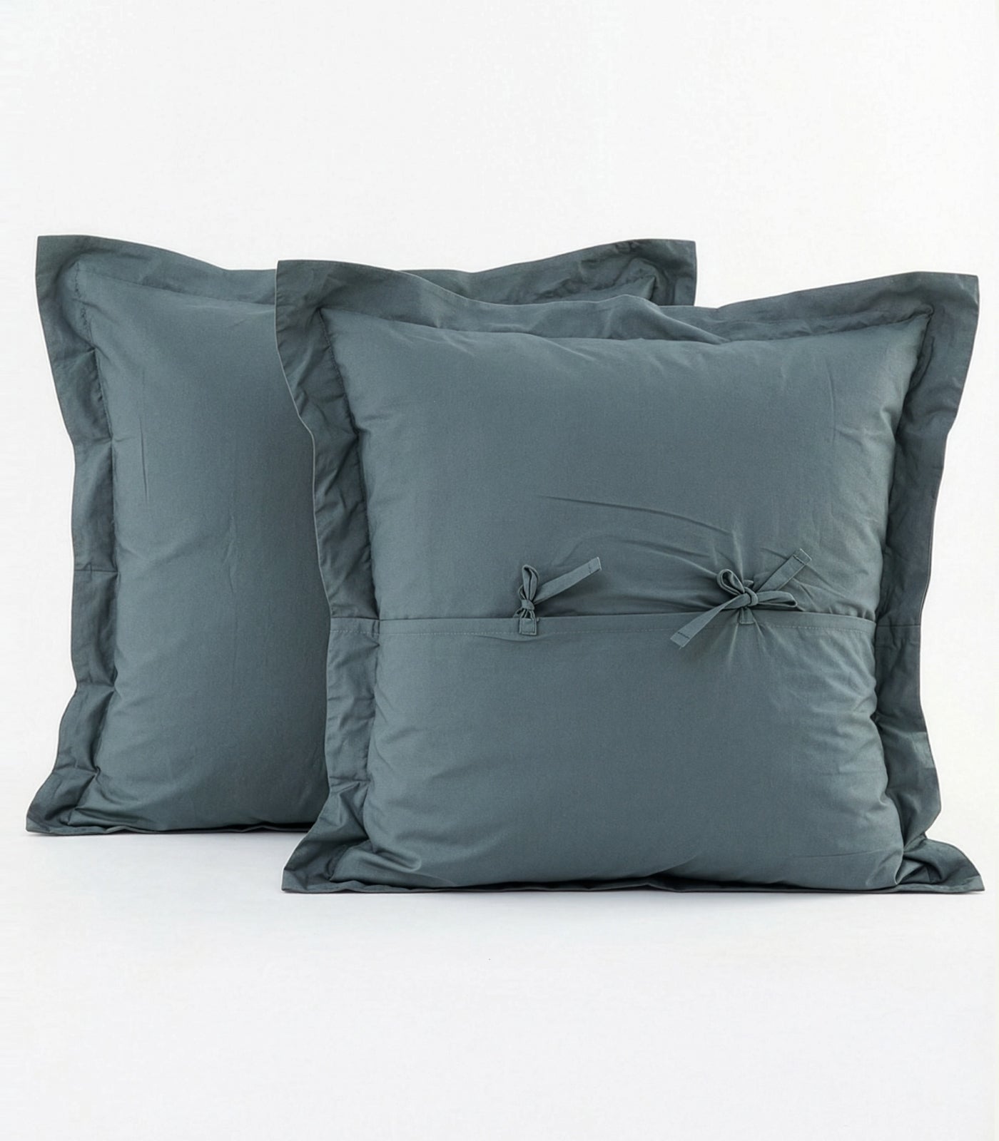 European - Percale Pillow Cases (Pair) - Limited Edition - Botanical Green