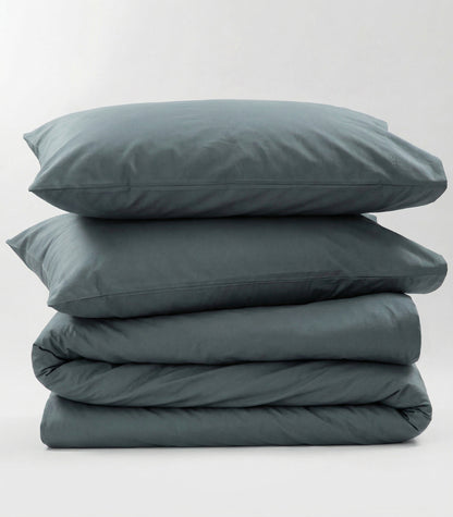 Percale Quilt Cover Set - Limited Edition - Botanical Green