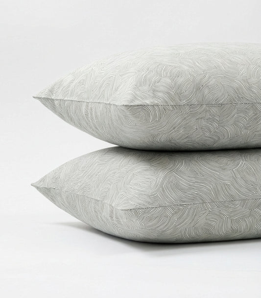Percale Pillow Cases (Pair) - Limited Edition - Moss