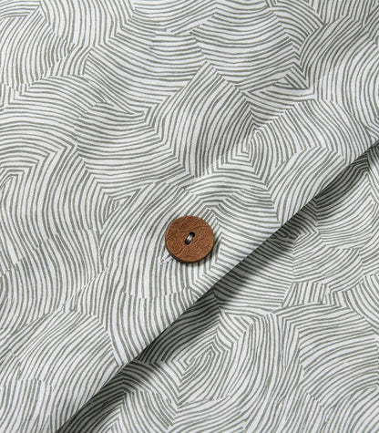 Percale Quilt Cover Set - Limited Edition - Moss