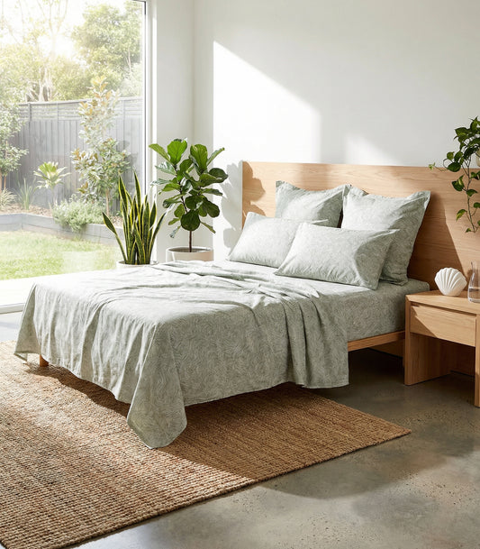 Percale Sheet Set - Limited Edition - Moss