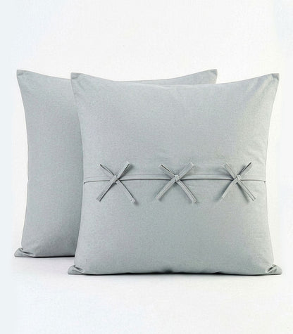 European Percale Pillow Cases - Sky Blue