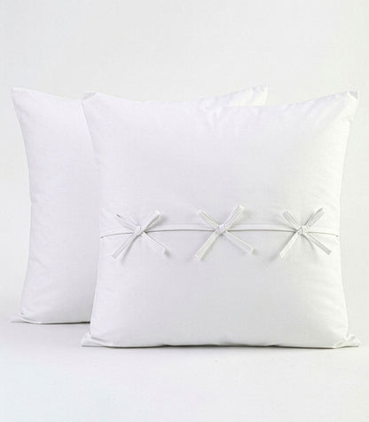 European Percale Pillow Cases - White