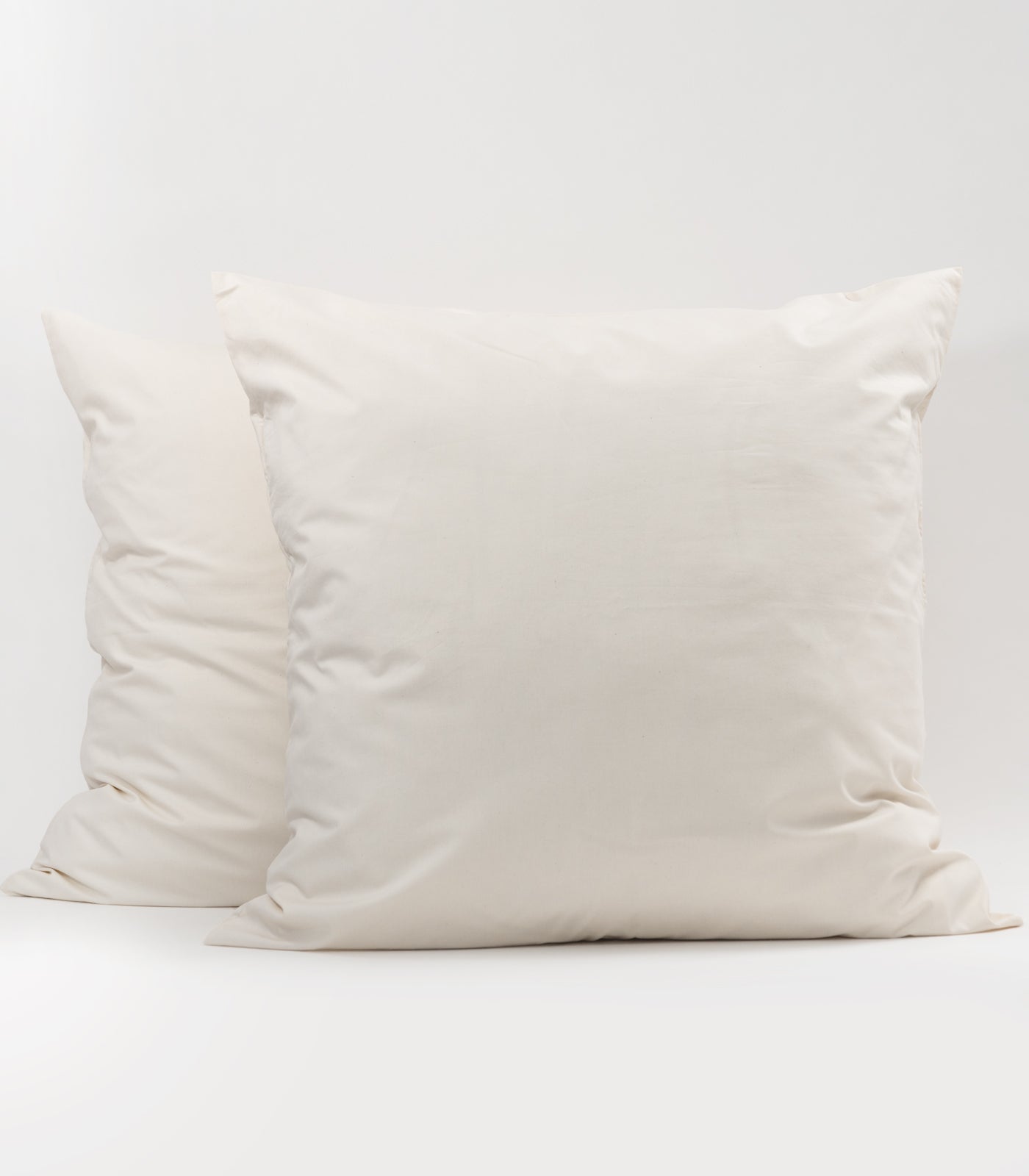 European Percale Pillow Cases - Natural