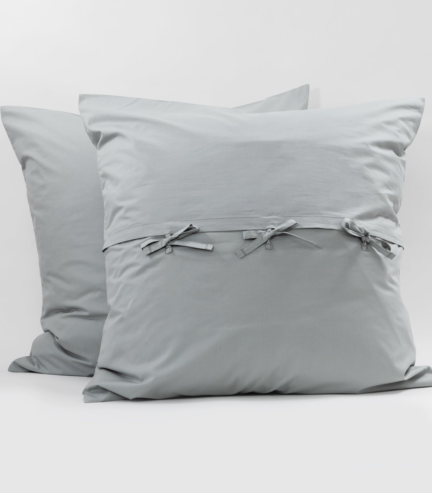 European Percale Pillow Cases - Sky Blue