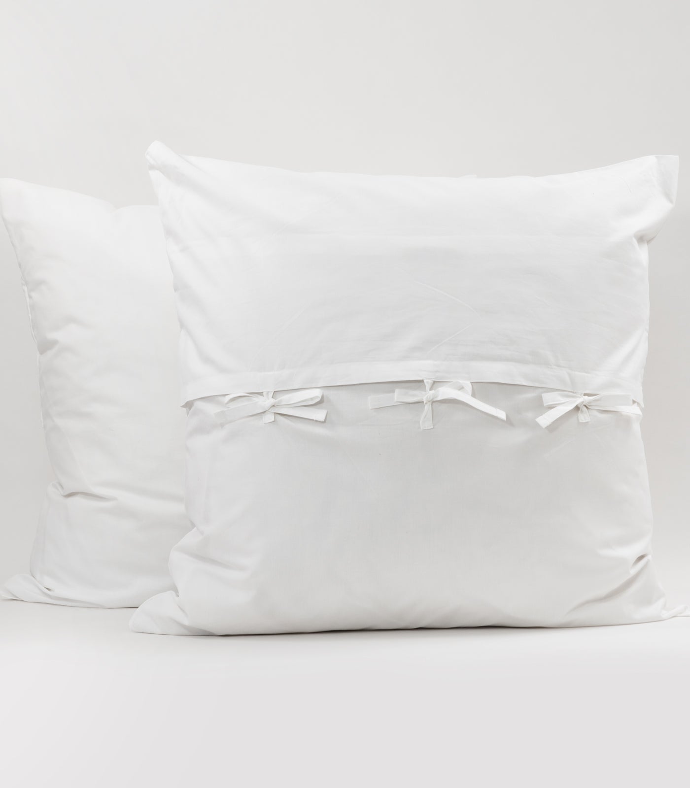 European Percale Pillow Cases - White