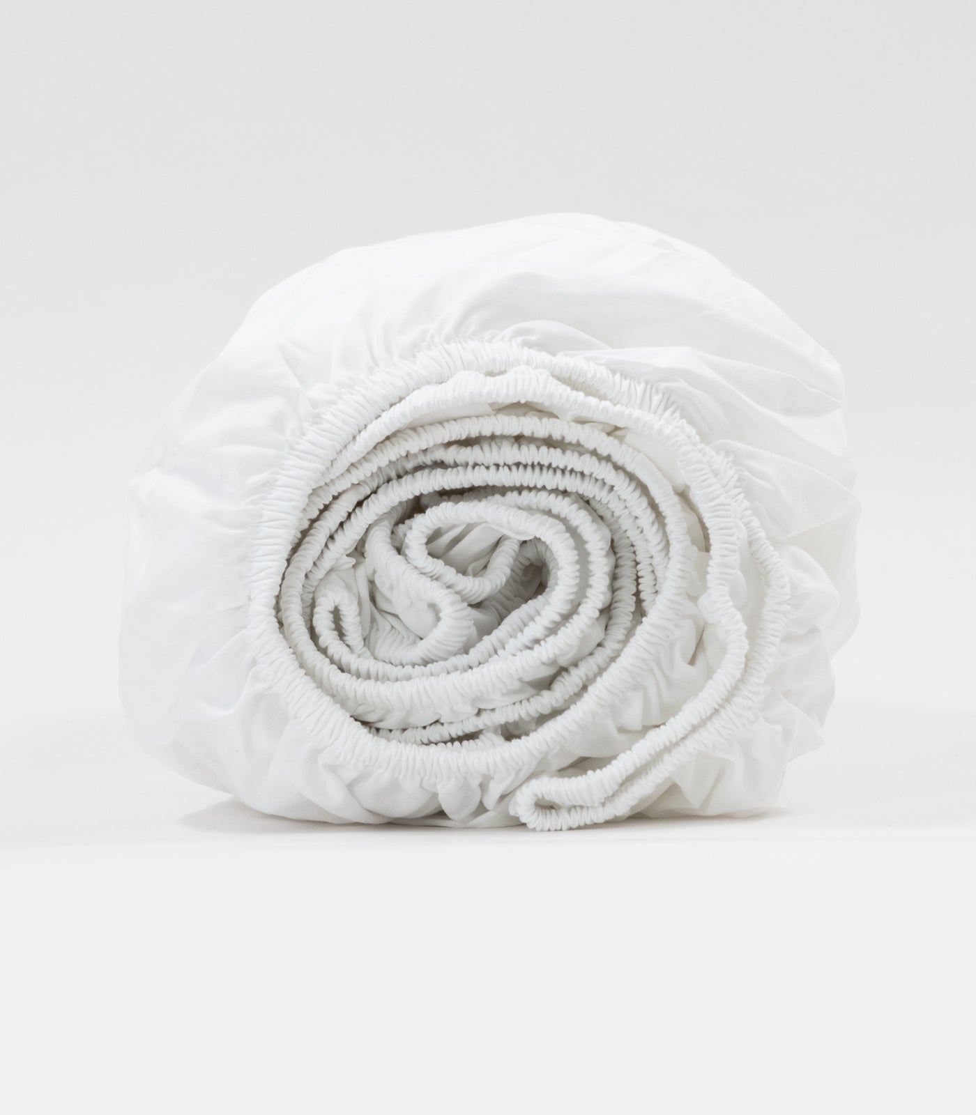 Percale Fitted Sheet - White