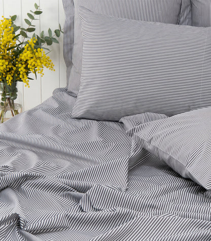 Percale Sheet Set - Limited Edition - Oxford Stripe