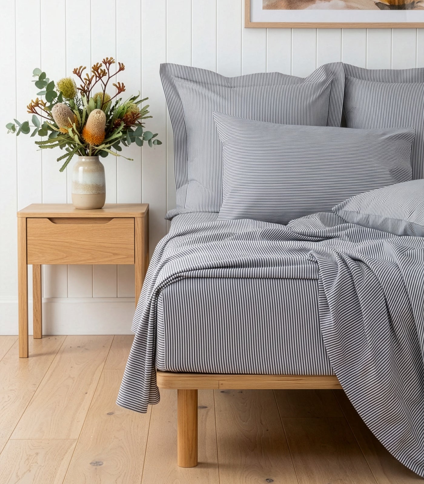 Percale Sheet Set - Limited Edition - Oxford Stripe