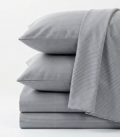 Percale Sheet Set - Limited Edition - Oxford Stripe