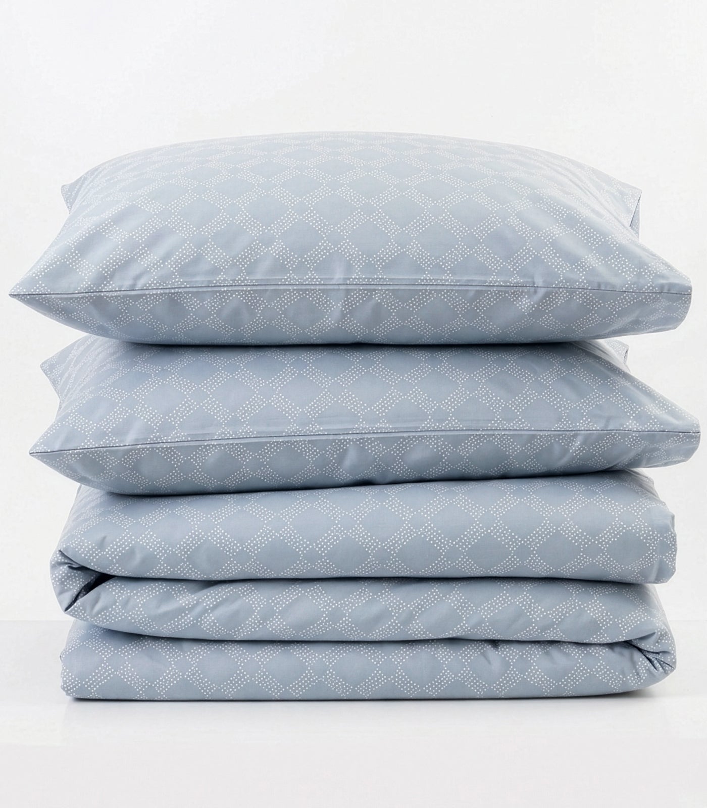 Percale Quilt Cover Set - Limited Edition - Large Dot Blue