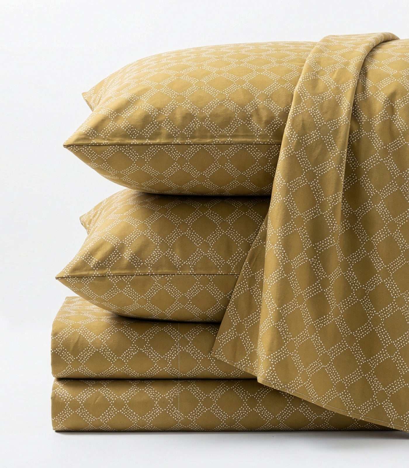 Percale Sheet Set - Limited Edition - Large Dot Pine