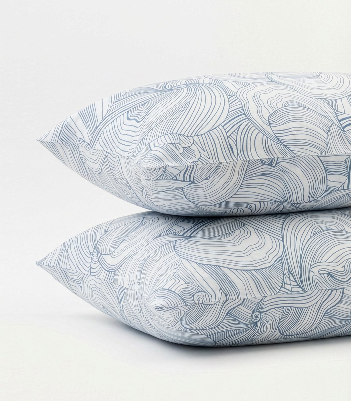 Percale Pillow Cases (Pair) - Limited Edition - Oyster Blue