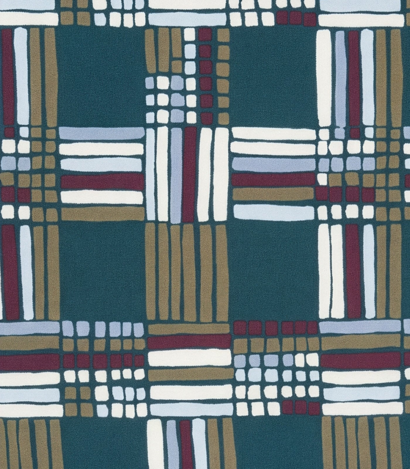 Percale Sheet Set - Limited Edition - Plaid Teal