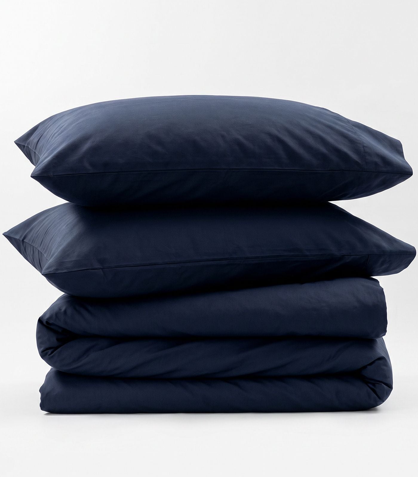 Percale Quilt Set - Navy
