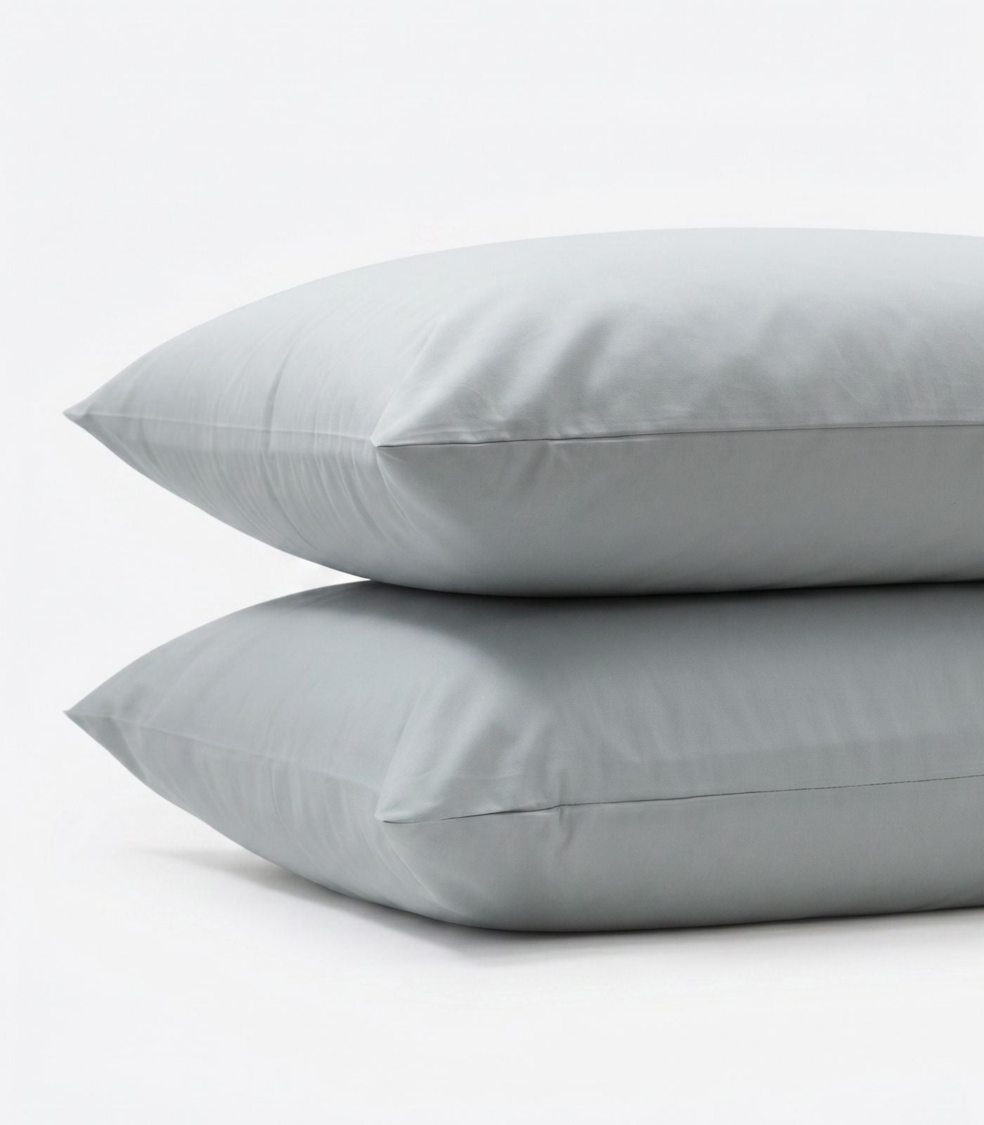 Percale Pillow Cases - Sky Blue