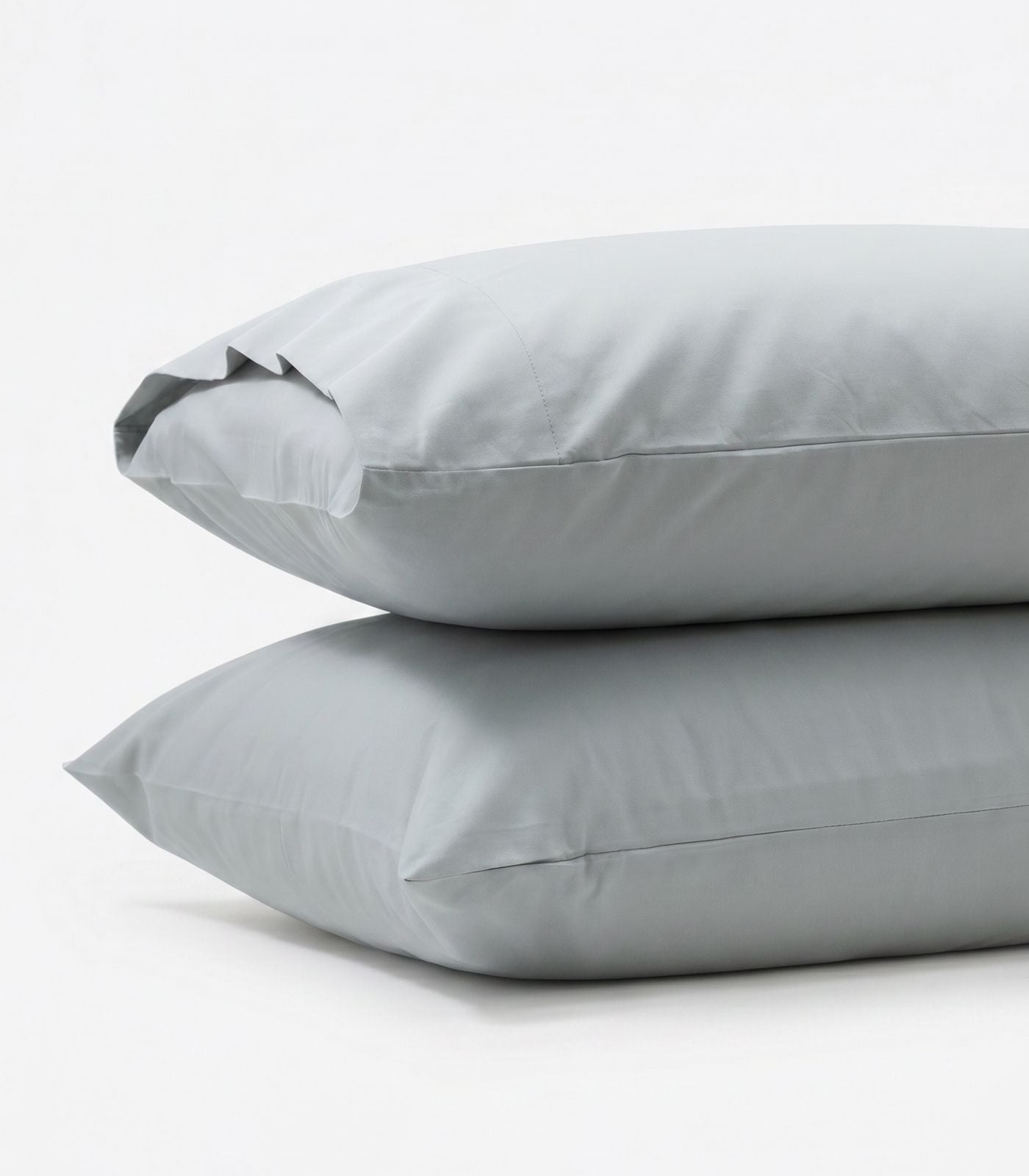 Percale Pillow Cases - Sky Blue