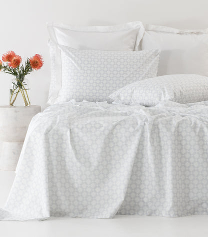 Percale Sheet Set - Limited Edition - Small Dot Blue