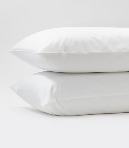 Percale Pillow Cases - White