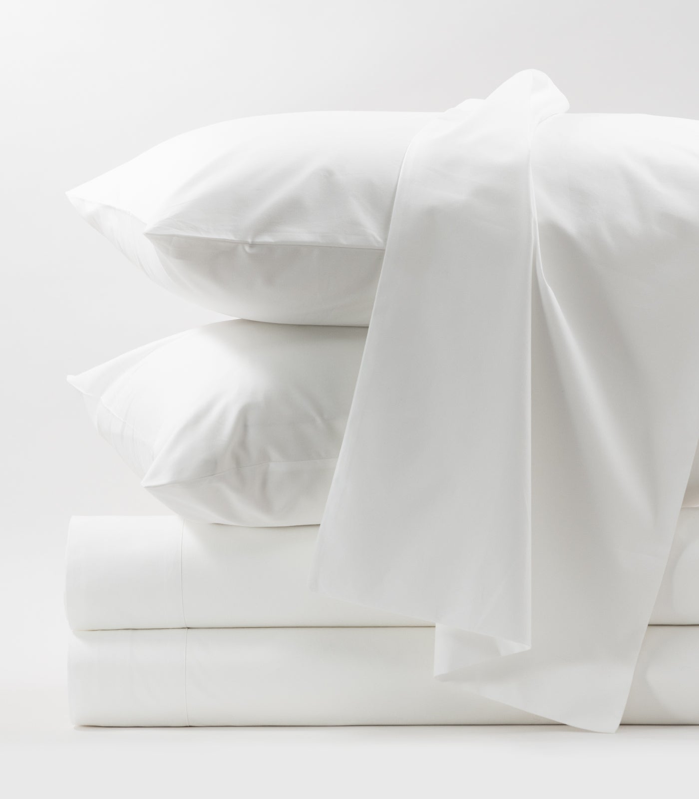 Percale Sheet Set - White