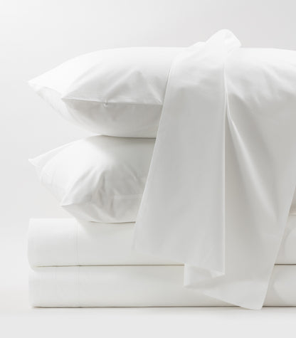 Percale Sheet Set - White