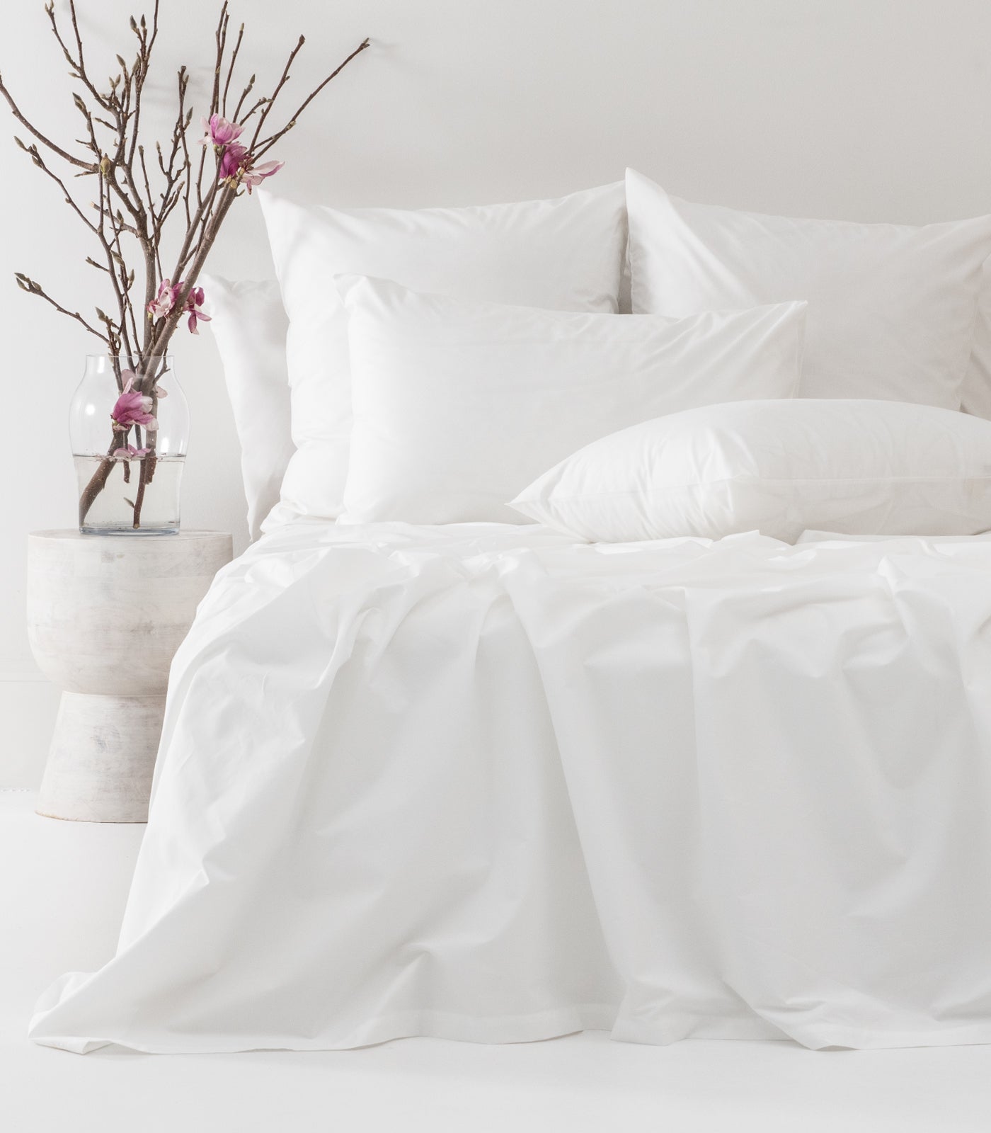 Percale Sheet Set - White