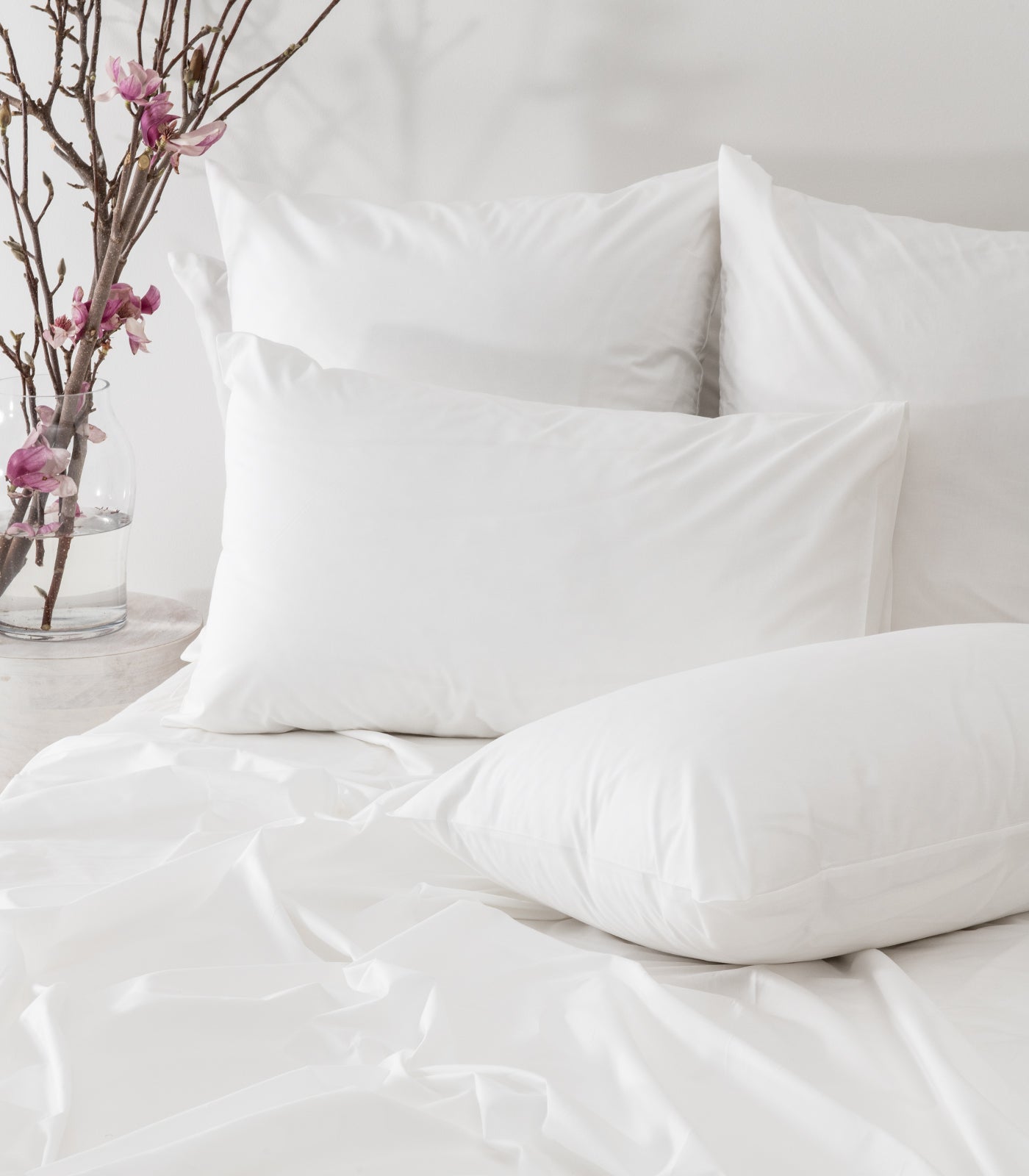 Percale Sheet Set - White