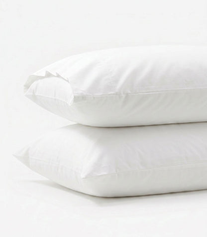 Percale Pillow Cases - White
