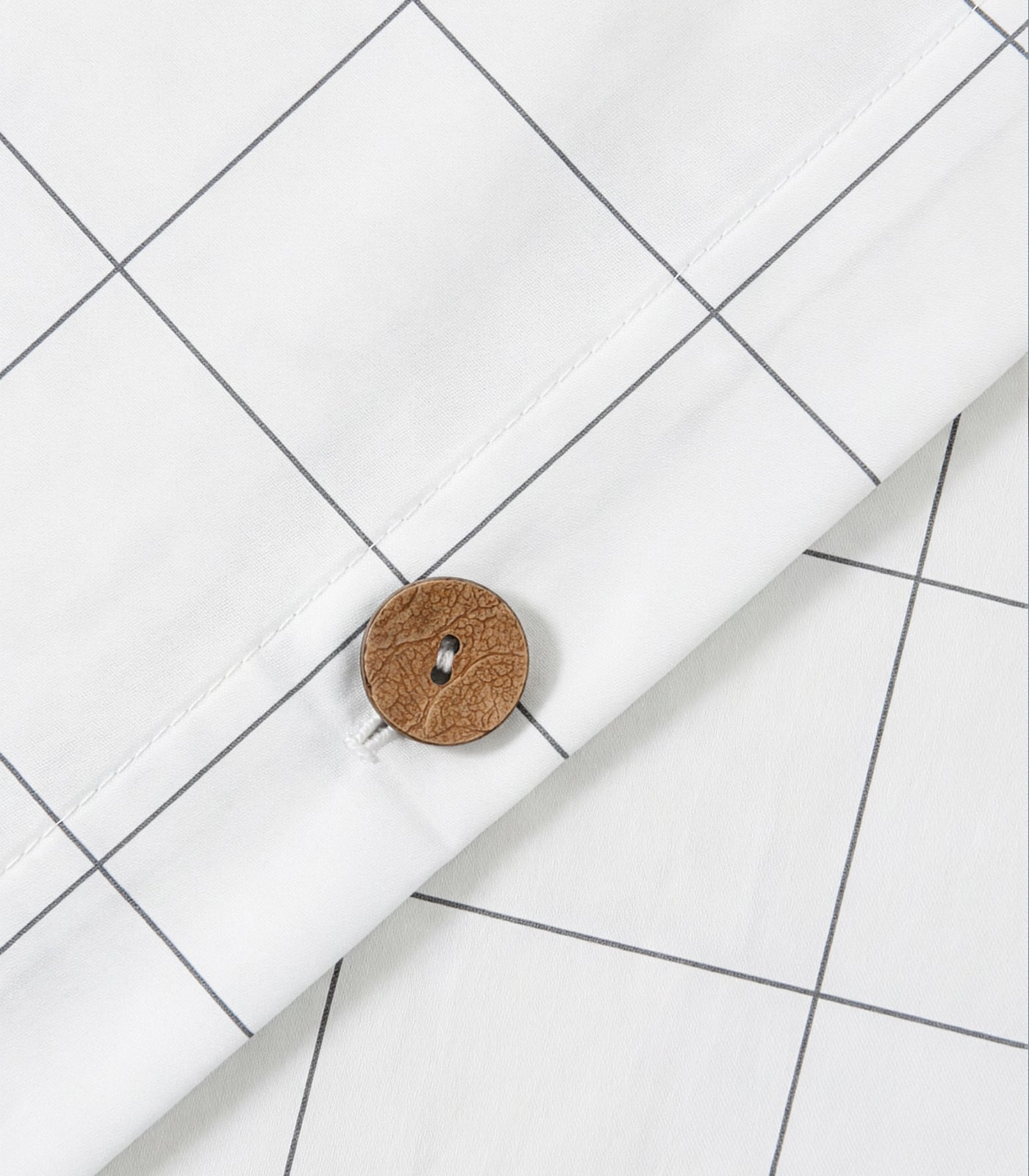 Percale Quilt Cover Set - Limited Edition - Windowpane