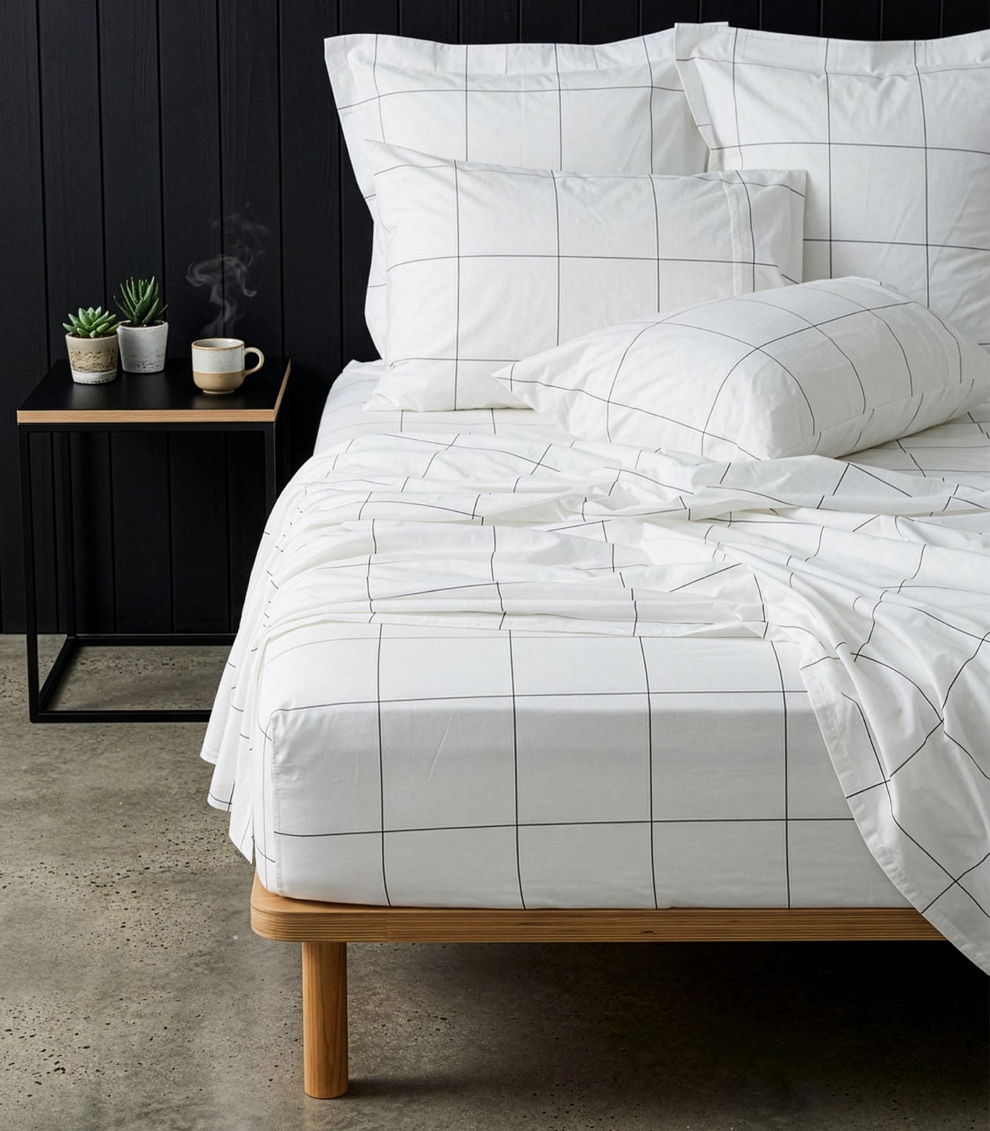 Percale Sheet Set - Limited Edition - Window Pane