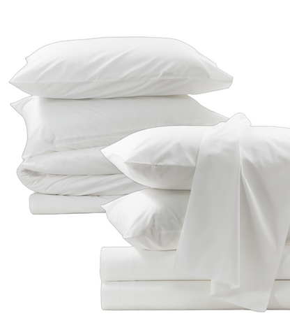 Percale Essential Bundle - White