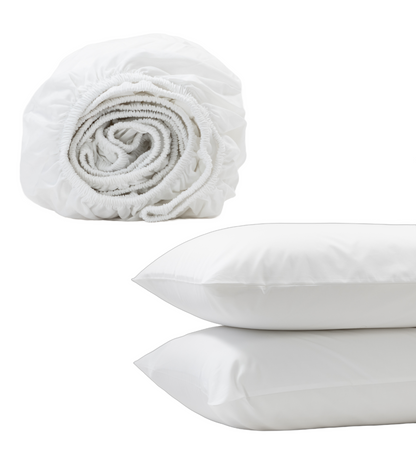 Percale Starter Bundle - White