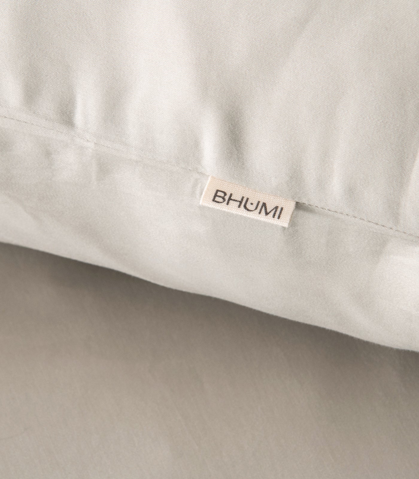 Bhumi Organic Cotton - Sateen Sheet Set - Pewter